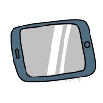 かわいいタブレット