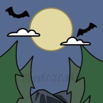 かわいいダークファンタジー背景