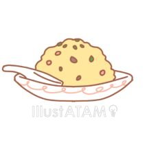 かわいいチャーハン
