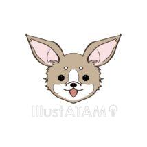 かわいいチワワ（ベージュ色）