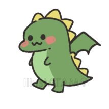 かわいいドラゴン,かわいい,かわいいドラゴン,キャラクター,ドラゴン,モンスター,恐竜のイラスト素材