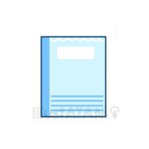 かわいいノート（青色）