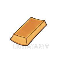 かわいいフィナンシェ（裏面）