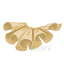 かわいいフリル（黄色）