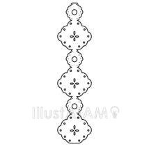 かわいいレース（かわいい花柄）