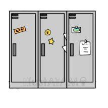 かわいいロッカー