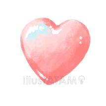 かわいい厚塗り（ハート）