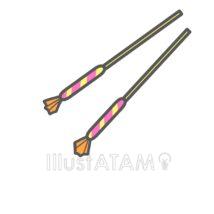 かわいい手持ち花火