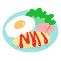 かわいい朝ごはん