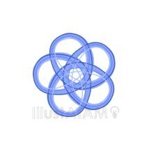 かわいい水引（青色）