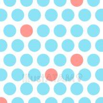 かわいい水玉模様