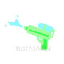 かわいい水鉄砲（緑色）