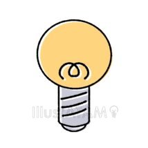 かわいい豆電球