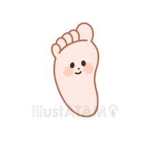 かわいい足（右足）