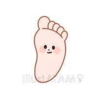 かわいい足（左足）