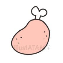かわいい鶏肉