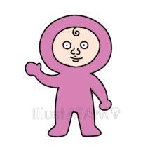 きもかわのミニキャラ（全身タイツ）