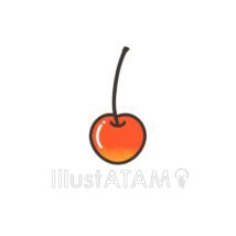 さくらんぼ（赤色・1個）