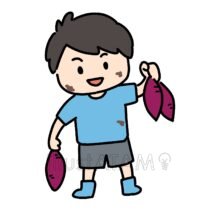 さつまいも掘り