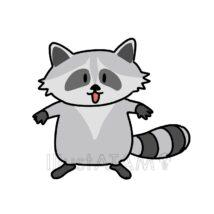 ゆるいアライグマ