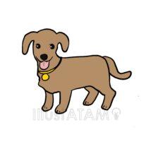 ゆるいダックスフンド（茶色）