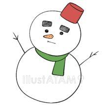 ゆるい雪だるま