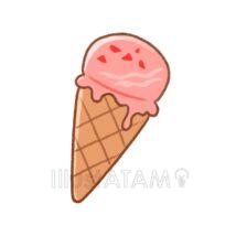アイスクリーム（ストロベリー）