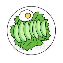 アボカドサラダ
