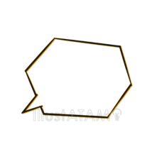 アメコミ風の吹き出し