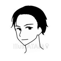 オールバックのイケメン