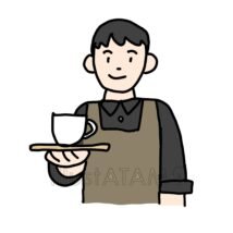 カフェの店員