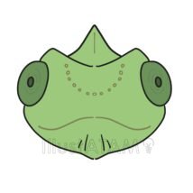 カメレオン（正面）