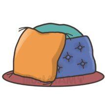 カラフル系のクッション
