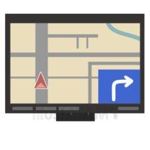 カーナビのマップ