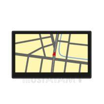 カーナビの画面