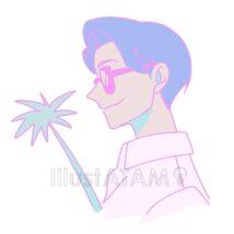 シティポップな男性