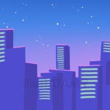 シティポップな背景