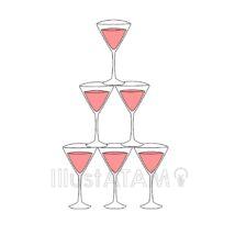 シャンパンタワー