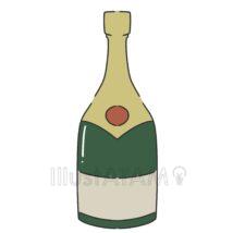 シャンパンボトル