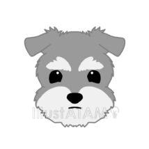 シュナウザー（グレー）