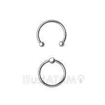 シルバーのピアス