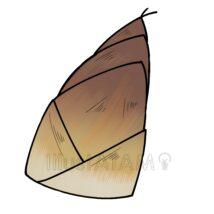 シンプルなたけのこ（笹なし）