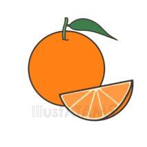 シンプルなオレンジ