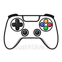 シンプルなコントローラー（白色）