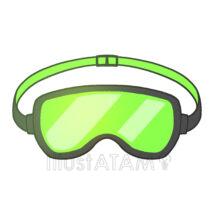 シンプルなゴーグル