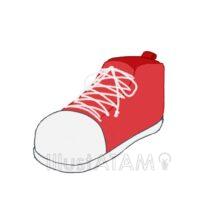 シンプルなスニーカー