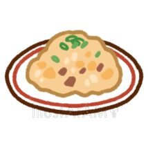 シンプルなチャーハン