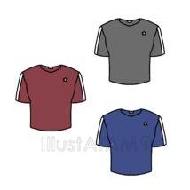 シンプルなトレーニングウェア