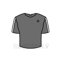 シンプルなトレーニングウェア（黒色）