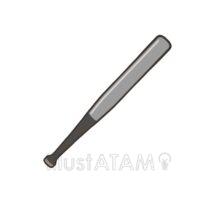 シンプルなバット（金属）